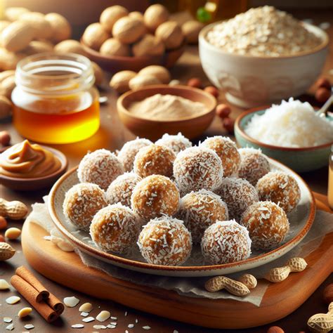 Delicious Coconut Peanut Butter Balls Recipe