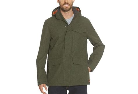 Buy Gerry Mens Klimit Tech Barn Jacket, Water Resistant Detachable Hood ...