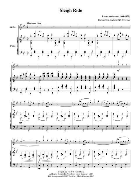 Sleigh Ride Sheet Music Violin Lindsey Stirling "Sleigh Ride" Sheet