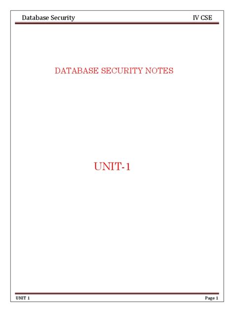 Image result for Database Security PDF