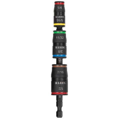 Klein Tools 7-in-1 Impact Flip Socket Standard (SAE) Intermediate ...