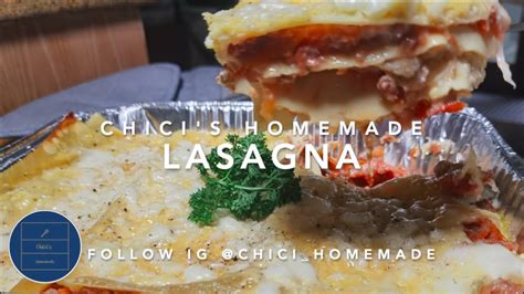 Resep Lasagna / Lasagna Recipe with Fresh Tomato Sauce  
