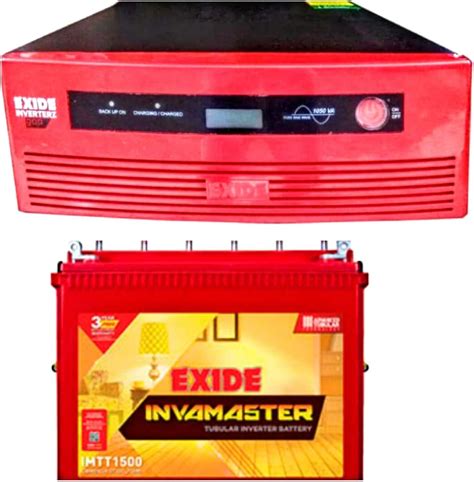 EXIDE INVERTERZ Star(STAR12V1125) 12V Microcontroller Based Pure Sine ...