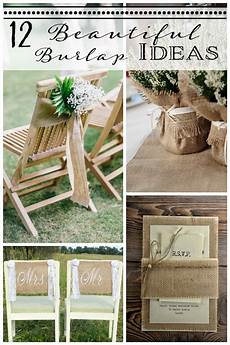 Burlap Ideas For Weddings by 12 Burlap Wedding Decor Ideas Burlap Ideas For Weddings