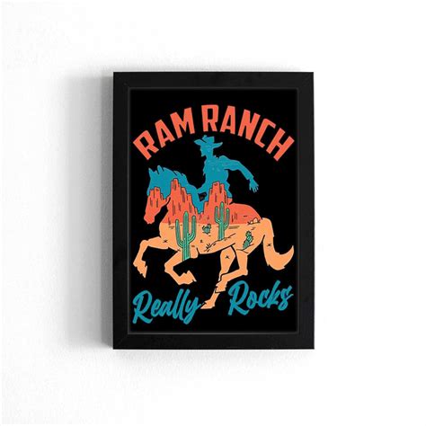 Ram Ranch Really Rocks Lyrics Poster
