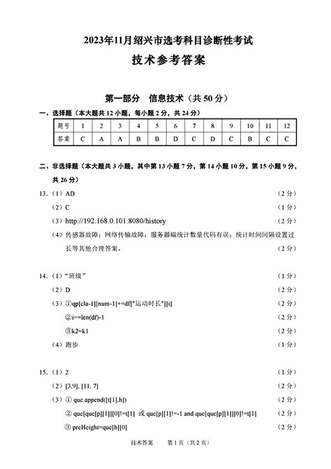 浙江省绍兴市2024届高三一模（11月月考）历史试题（解析版）-21世纪教育网