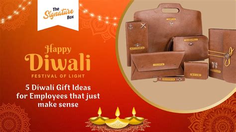 5 Best Diwali Gifts for Employees That Show You Care – The Signature Box