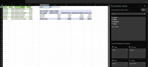 Image result for Changing Data Columns in PivotTable
