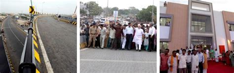 Hon'ble CM inaugurates two-level flyover, bus terminus and community ...