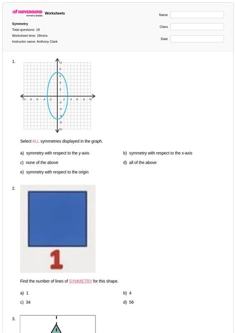 50+ Symmetry worksheets for Class 3 on Wayground | Free & Printable