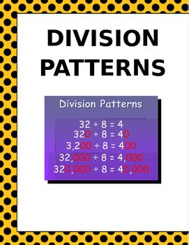Image result for Math Antics Division Patterns