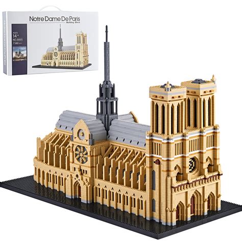 Notre Dame De Paris World Famous Micro Building Blocks Collection ...