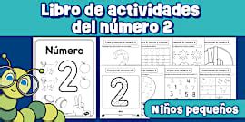 Libro de actividades del número 1 | Spanish Number 1 Busy Book