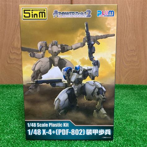 Yahoo!オークション - 1/48 X-4+(PDF-802) 装甲歩兵 「POWER DoLLS2-...