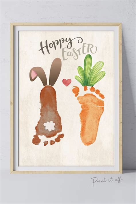 Easter handprint art easter footprint art preschool easter art easter ...