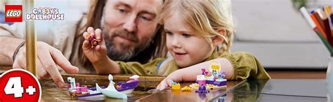 LEGO Gabby & Mercat’s Ship & Spa 10786 Building Toy Set (88 Pieces ...