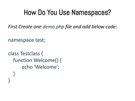 Image result for How to Use Namespace