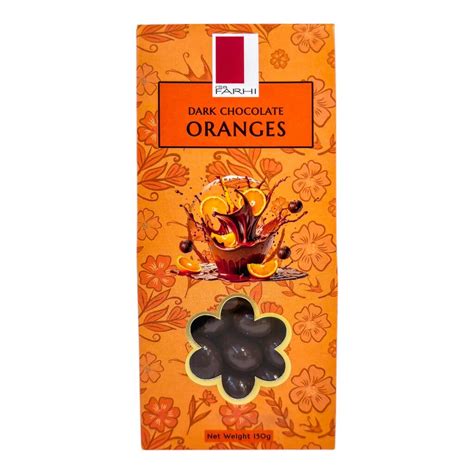 Dark Chocolate Oranges, Palm Oil Free, 150g By Rita Farhi