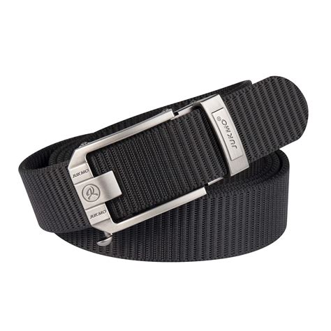 Buy JUKMO Ratchet Belt for Men, Nylon Web Tactical Gun Belt with ...