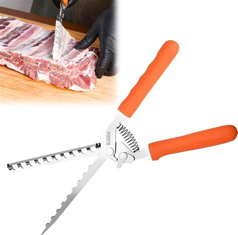 Amazon.com: Rib Membrane Remover Tool – 11” 304 Stainless Steel BBQ Rib ...