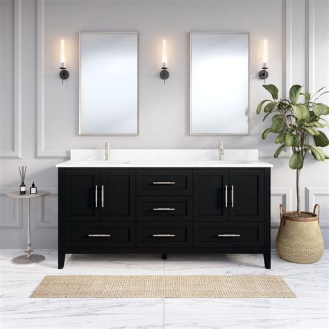 Black Quartz Bathroom Vanities & Vanity Tops at Lowes.com