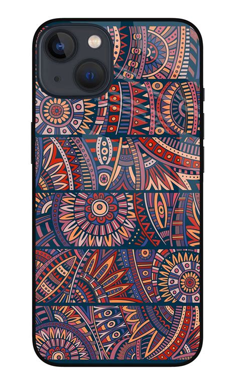 Buy Now African Culture Design Glass Case for iPhone 13 Online | Casekaro