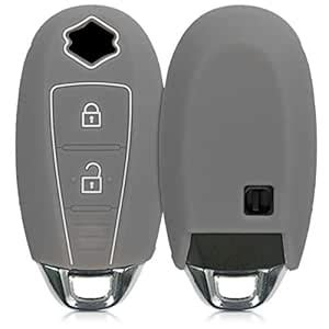 kwmobile Car Key Cover for Suzuki - Silicone Protective Key Fob Cover ...