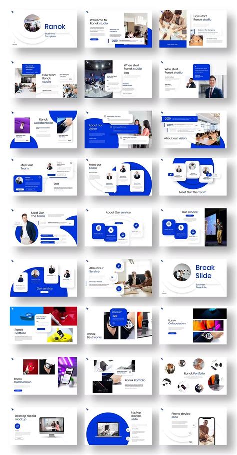 PowerPoint Template 的图像结果