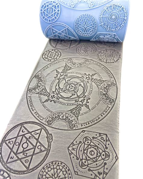 Texture Roller: Arcane Immortality Circle – Custom Miniature Maker