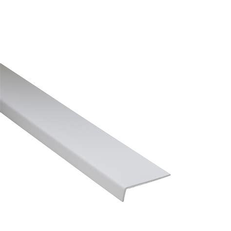 Cornière pvc blanc mat STANDERS, H.10 x l.40 x Ep.1.5 mm, L.2.6 m ...
