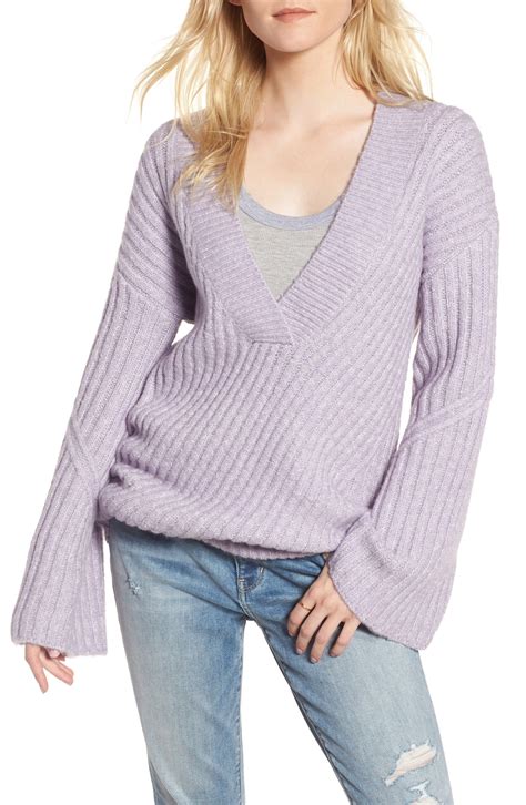 NORDSTROM.com | Bell Sleeve Sweater | Bell sleeve sweater, Women's v ...