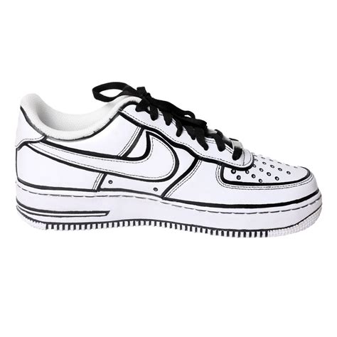 Custom Black Outline – KKix Custom Sneakers