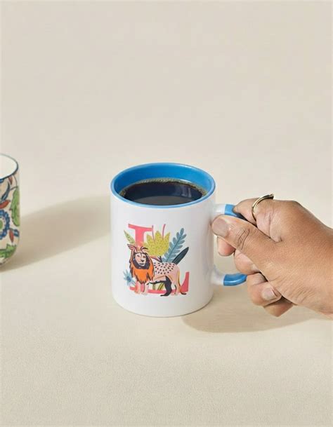 Lion Mug – L | Gloss Finish