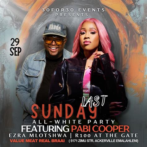 LAST SUNDAY ALL-WHITE PARTY , 5171 ZIMU STREET, ACKERVILLE, Emalahleni ...