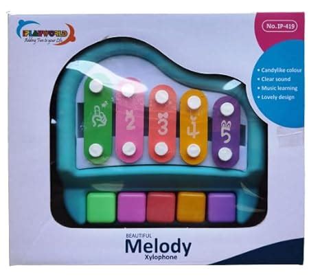 Buy Aadhan 2 in 1 Melody Piano Xylophone Musical Toy for Kids,Girls ...