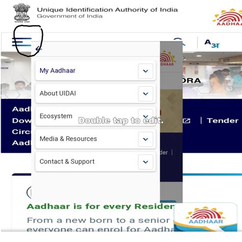 Image result for Update Aadhar Address with Secret Code