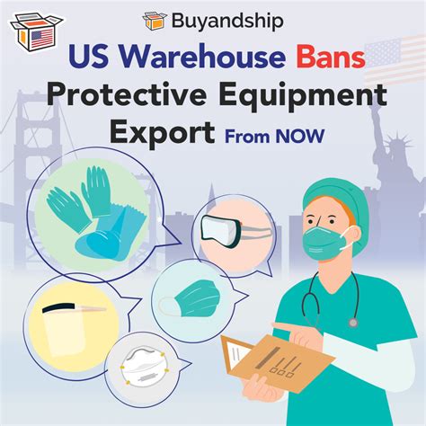 US Warehouse Bans Protective Equipment Export｜Buyandship India