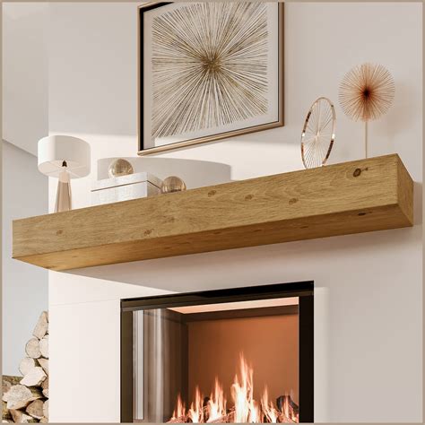 Avana Fireplace Mantel - Wall-Mounted Mantles for Over Fireplace ...