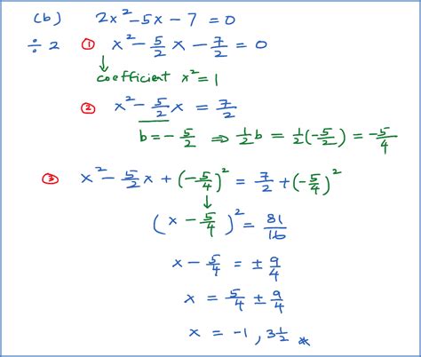 Image result for Using Completing the Square Method