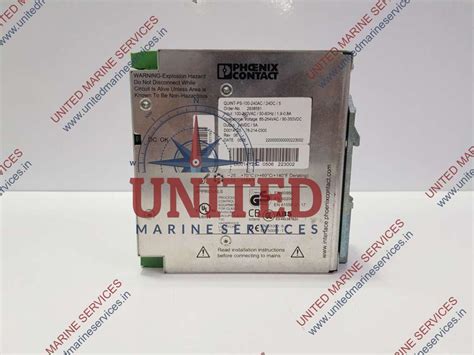 PHOENIX CONTACT QUINT-POWER SUPPLY PS-100-240AC/24DC/5 2938581 REV06 ...