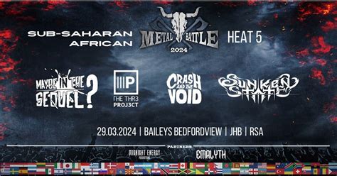 Wacken Metal Battle | JHB | Baileys Bedfordview, Bailey's Bedfordview ...