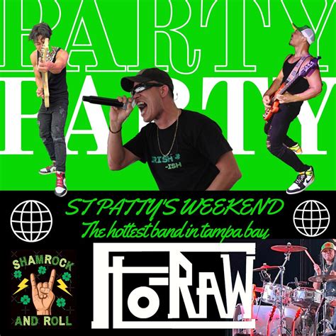 FLO-RAW at Cricketeers Pub | St. Pattys Weekend Bash, Cricketers ...