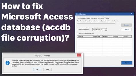 Image result for How to Fix Access Database