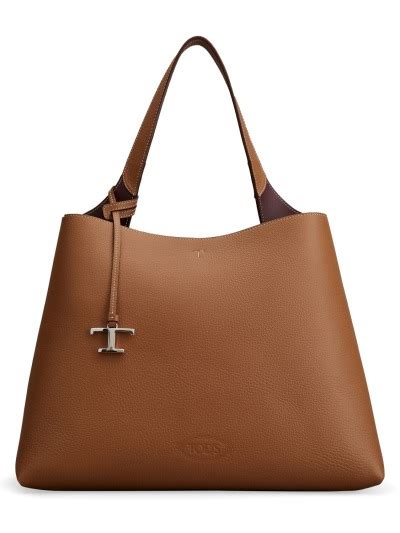 Shopping leather shoulder bag - Tod's - Women | Luisaviaroma