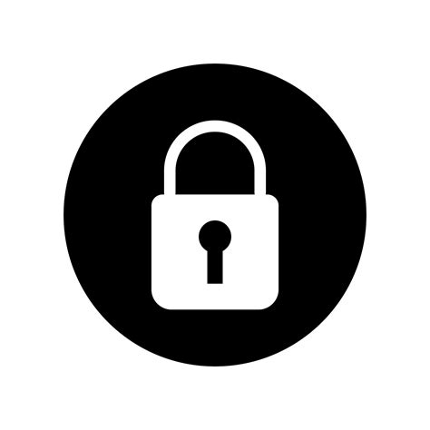 icono de candado aislado sobre fondo blanco 26337264 Vector en Vecteezy