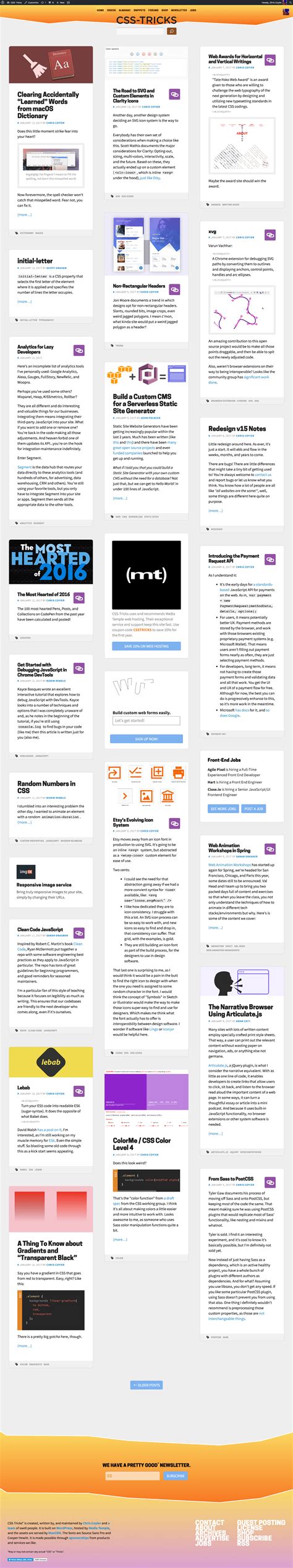 CSS-Tricks 的图像结果