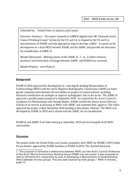 Image result for Statement of Intent Committee Example