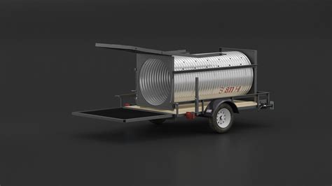 3D Culvert Style Bear Trap model | 3D Molier International