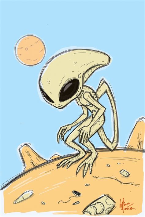 Image result for Alien Drawing Scenes