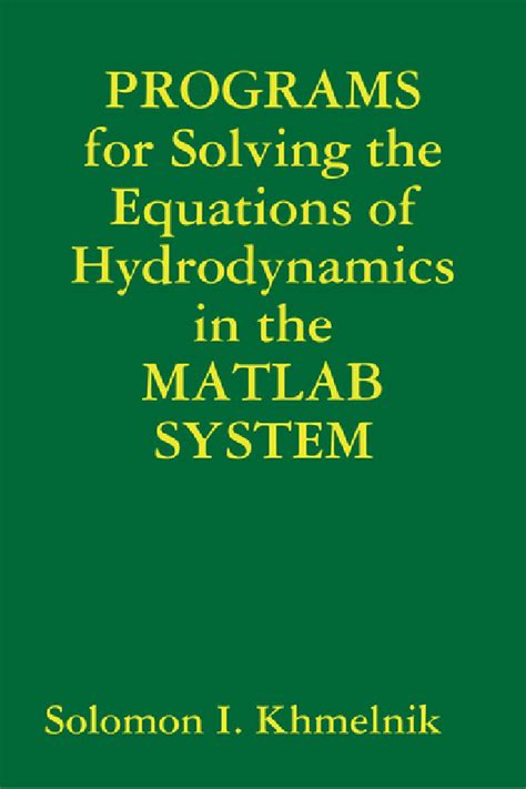 Image result for MATLAB Hydrodynamics